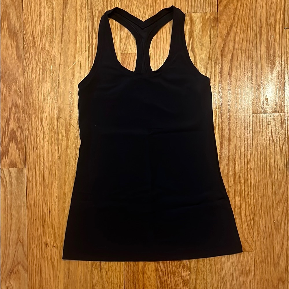 Lululemon Black Racerback Tank Top